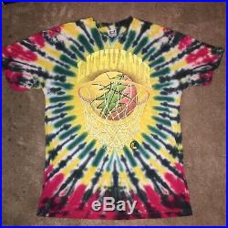Lithuania Basketball 1996 Olympics Tie Dye Shirt Grateful Dead Not Fade Away XL