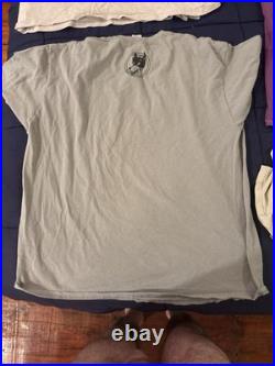 Lot Of 5 Grateful Dead Jerry Garcia Vintage T-Shirts XL Liquid Blue 1990's