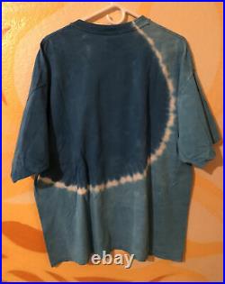 Lot of 5 Grateful Dead t shirts vtg 90s 00s size 2XL LIQUID BLUE tie dye garcia