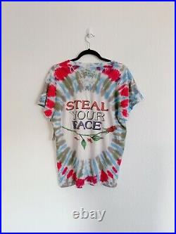 MadeWorn Grateful Dead Steal Your Face Tie Dye Tee