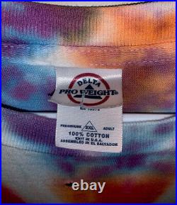 Men's Vintage Grateful Dead Summer Getaway Tour 2003 Tie Dye T-Shirt Size 2XL
