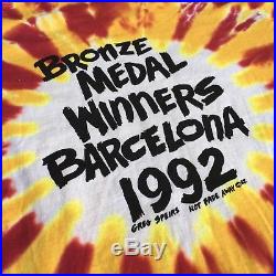NEW VTG ORIGINAL Grateful Dead Lithuania Barcelona'92 Tie-dye L AUTHENTIC Shirt