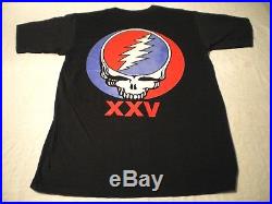 NEW! Vtg GRATEFUL DEAD The Wall Of Sound 1990 XXV Officially Licensed L T-SHIRT