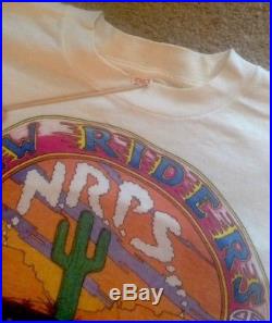 NRPS NEW RIDERS VINTAGE SHIRT LP 1970s Grateful Dead Jerry Garcia 1972