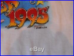 NWOT Vtg GRATEFUL DEAD 1995 Summer Tour Cities Cartoon Concert T-Shirt Mens XL