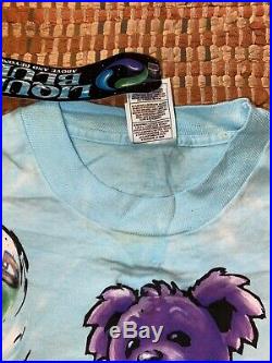 NWT Vintage Grateful Dead Soccer Tee Shirt Size XXL Liquid Blue