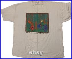 ORIGINAL'98 Grateful Dead Bears in the Woods Play Dead T-Shirt-Official GDP