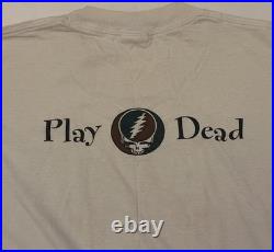 ORIGINAL'98 Grateful Dead Bears in the Woods Play Dead T-Shirt-Official GDP