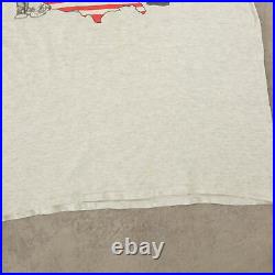 Oneita Vintage 90s Grateful Dead Single Stitch Graphic T-Shirt XL Men's Grey