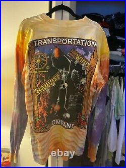 Online Ceramics Fall Tour Grateful Dead Halloween Long Sleeve Shirt Mens Large