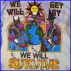 Online Ceramics Grateful Dead Shirt Men's XL Tie Dye Touch Of Grey Long Sleeve