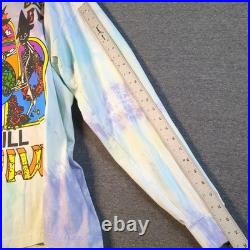 Online Ceramics Grateful Dead Shirt Men's XL Tie Dye Touch Of Grey Long Sleeve
