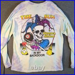 Online Ceramics Grateful Dead Shirt Men's XL Tie Dye Touch Of Grey Long Sleeve