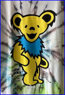 Online Ceramics Grateful Dead Shirt Yellow Bear W Back Hit Logo XL