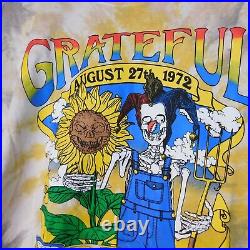 Online Ceramics Grateful Dead Tee Shirt Adult XXL Poster Tie Dye Music Band Logo