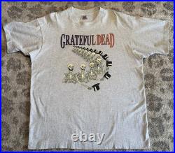 Orig 1993 Mint Never Worn Grateful Dead Glow In The Dark Dancing Skeleton Tshirt