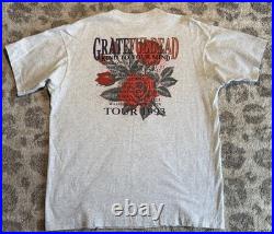 Orig 1993 Mint Never Worn Grateful Dead Glow In The Dark Dancing Skeleton Tshirt