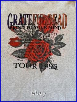 Orig 1993 Mint Never Worn Grateful Dead Glow In The Dark Dancing Skeleton Tshirt