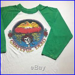 Original 1979 Vintage Mouse & Kelley Grateful Dead Bertha Raglan Shirt, EUC