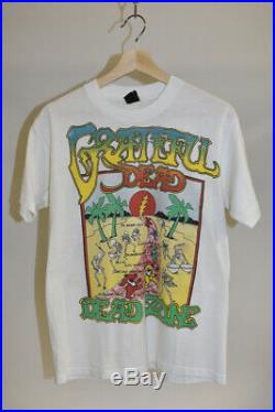 Original 1989 Grateful Dead Zone Summer Tour Lot Shirt Large 1980's Vintage
