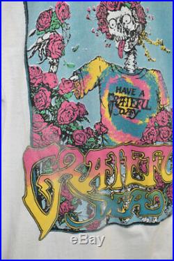 Original 1989 Grateful Dead Zone Summer Tour Lot Shirt Large 1980's Vintage