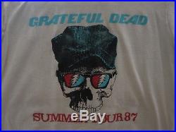 Original GRATEFUL DEAD Summer Tour 1987 Vintage T-Shirt