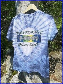 Original Grateful Dead T Shirt Vintage 1989 Rainforest Panther Tie Dye Mikio
