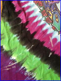 Original Vintage Grateful Dead 1993 Seasons Of The Dead Tie Dye Shirt XL