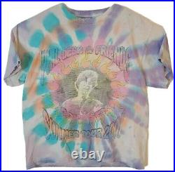 Phil Lesh Summer 2001 Tour Grateful Dead Mens L Delta T-Shirt Tie Dye Vintage
