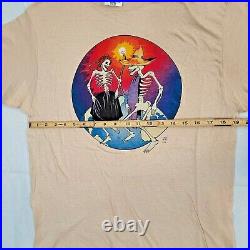 RARE 1981 Concert Vintage Grateful Dead JERRY MOUSE SHIRT USA MADE L Disarmament
