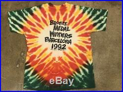 RARE 1992 Lithuania Basketball T-Shirt Grateful Dead
