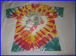 RARE 1992 Lithuania Skullman Basketball T-Shirt Grateful Dead Size L LARGE