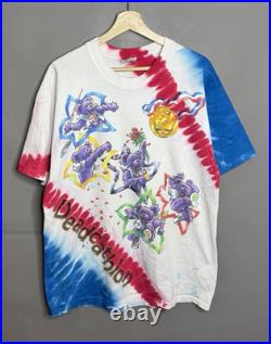RARE 1996 Grateful Dead Deadcathlon Tie Dye Shirt Size L