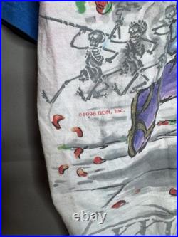 RARE 1996 Grateful Dead Deadcathlon Tie Dye Shirt Size L