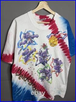 RARE 1996 Grateful Dead Deadcathlon Tie Dye Shirt Size L