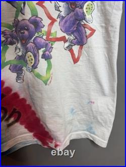 RARE 1996 Grateful Dead Deadcathlon Tie Dye Shirt Size L