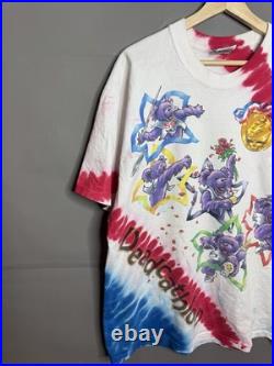 RARE 1996 Grateful Dead Deadcathlon Tie Dye Shirt Size L
