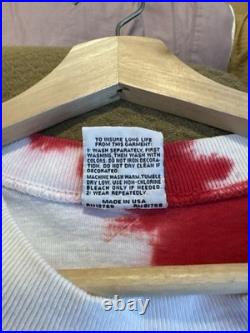 RARE 1996 Grateful Dead Deadcathlon Tie Dye Shirt Size L