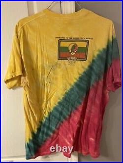 RARE 1996 Vintage Grateful Dead Lithuania Olympic T-Shirt online ceramics tee