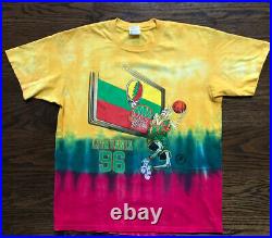 RARE 1996 XL Vintage Grateful Dead Lithuania Olympic T-Shirt tee