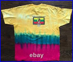 RARE 1996 XL Vintage Grateful Dead Lithuania Olympic T-Shirt tee