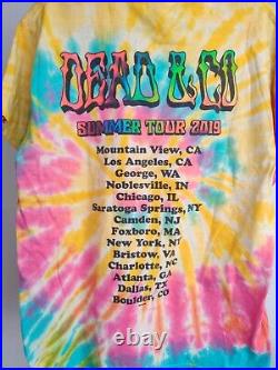RARE! Dead And Company SUMMER Tour 2019 Shirt MEDIUM Grateful Dead
