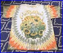 RARE Fall 1994 Vintage grateful dead t shirt Tie Die Deadhead Original Great Con