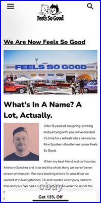 RARE Feels So Good Motorhead Grateful Dead Mashup T Shirt Size XL