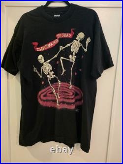 RARE GRATEFUL DEAD 1992 Dancing With The Dead Fashion Victim T-Shirt XL