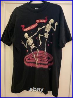 RARE GRATEFUL DEAD 1992 Dancing With The Dead Fashion Victim T-Shirt XL