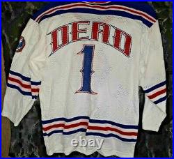 RARE Grateful Dead VINTAGE Hockey Jersey XL Shirt 90s Garcia 1