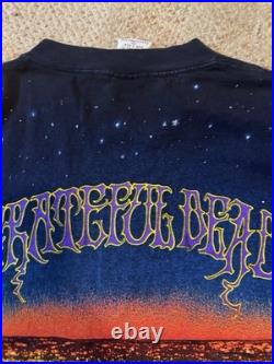 RARE NOS VTG 1990 Grateful DEAD SET Album Bridge Shirt Wild Oats XL Garcia Weir