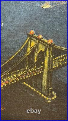 RARE NOS VTG 1990 Grateful DEAD SET Album Bridge Shirt Wild Oats XL Garcia Weir