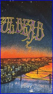 RARE NOS VTG 1990 Grateful DEAD SET Album Bridge Shirt Wild Oats XL Garcia Weir